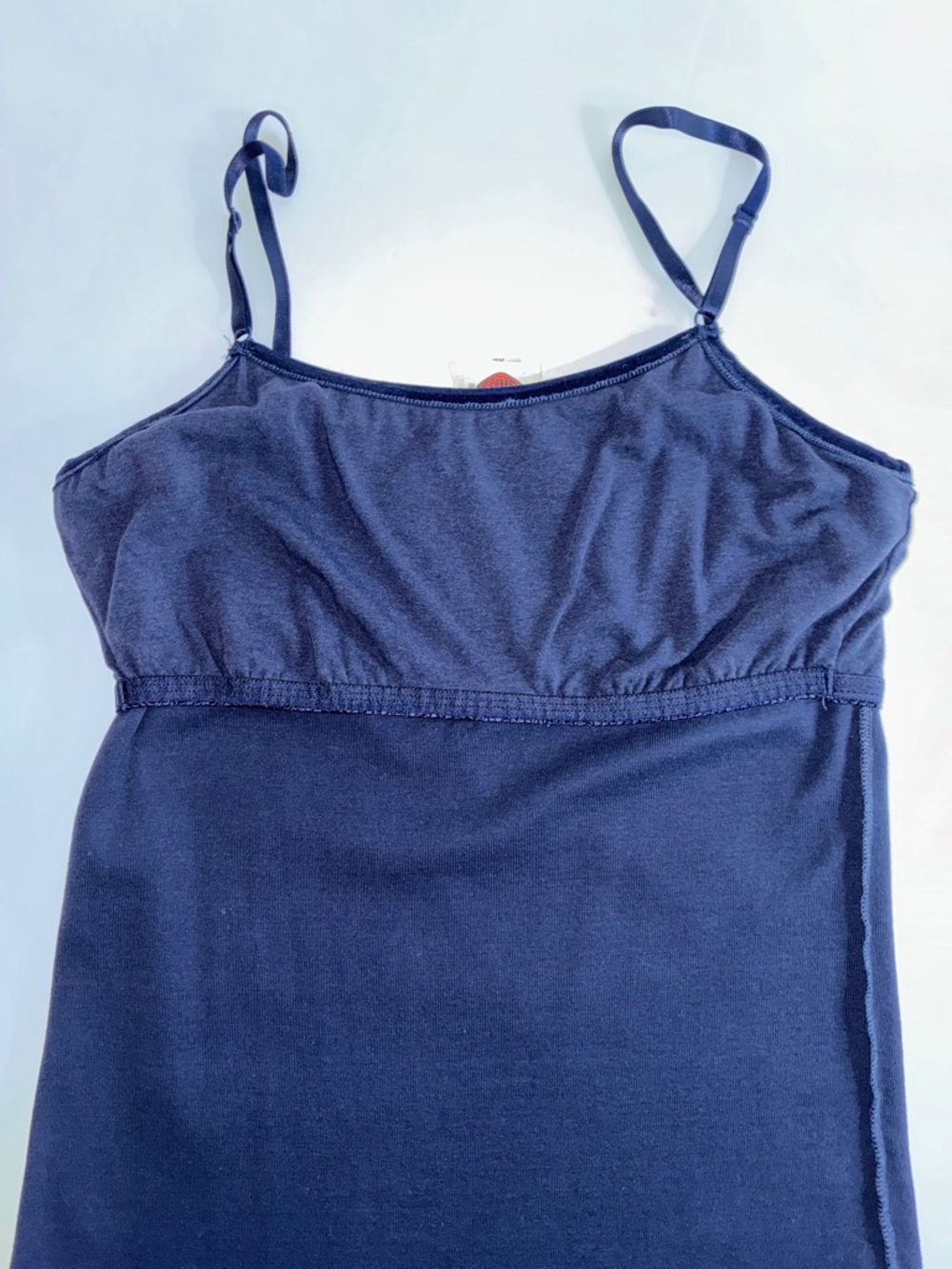 Harley-Davidson XL Women’s Dark Blue Cami  Top Silver Graphic Adjustable Straps - Picture 13 of 15